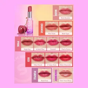 Sheglam Mirror Kiss High-Shine Lipstick