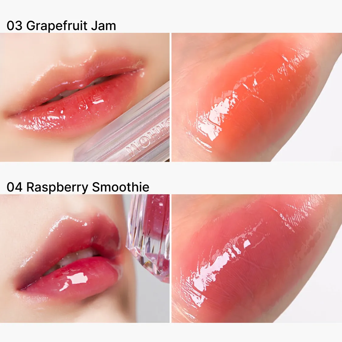 SHHOM Juicy Glow Lip Tint (7 colors); 0.1oz/2.8g