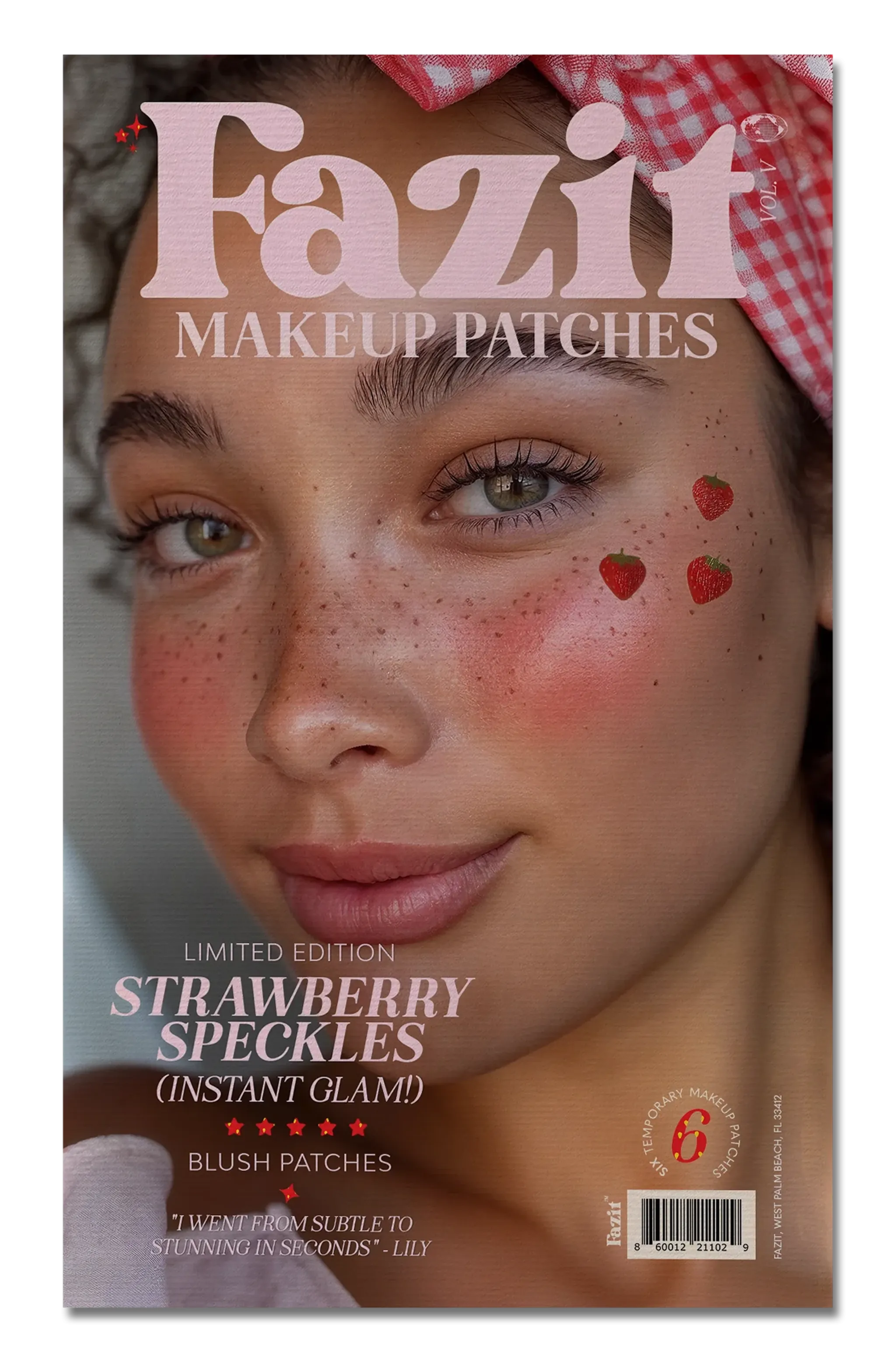 Strawberry Speckles Patches