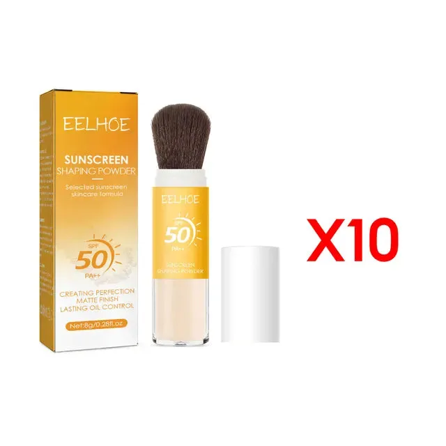 Sunscreen Shaping Powder - Lightweight, Breathable, Long-Lasting Makeup Setting Powder