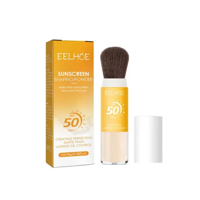 Sunscreen Shaping Powder - Lightweight, Breathable, Long-Lasting Makeup Setting Powder