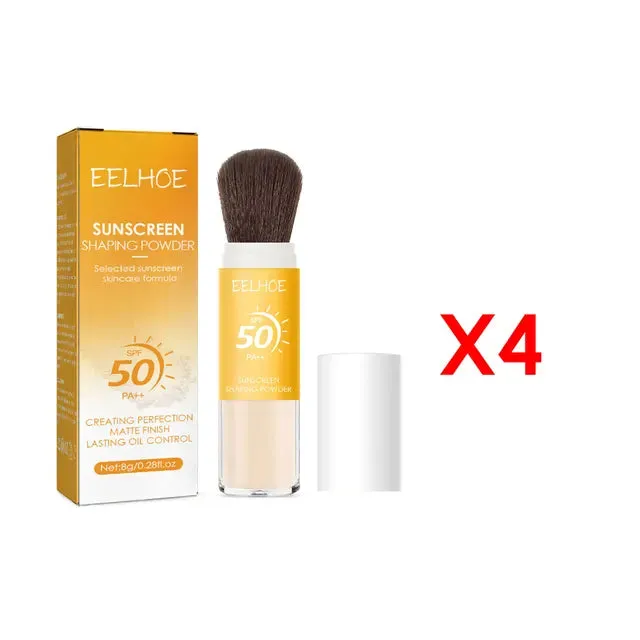 Sunscreen Shaping Powder - Lightweight, Breathable, Long-Lasting Makeup Setting Powder