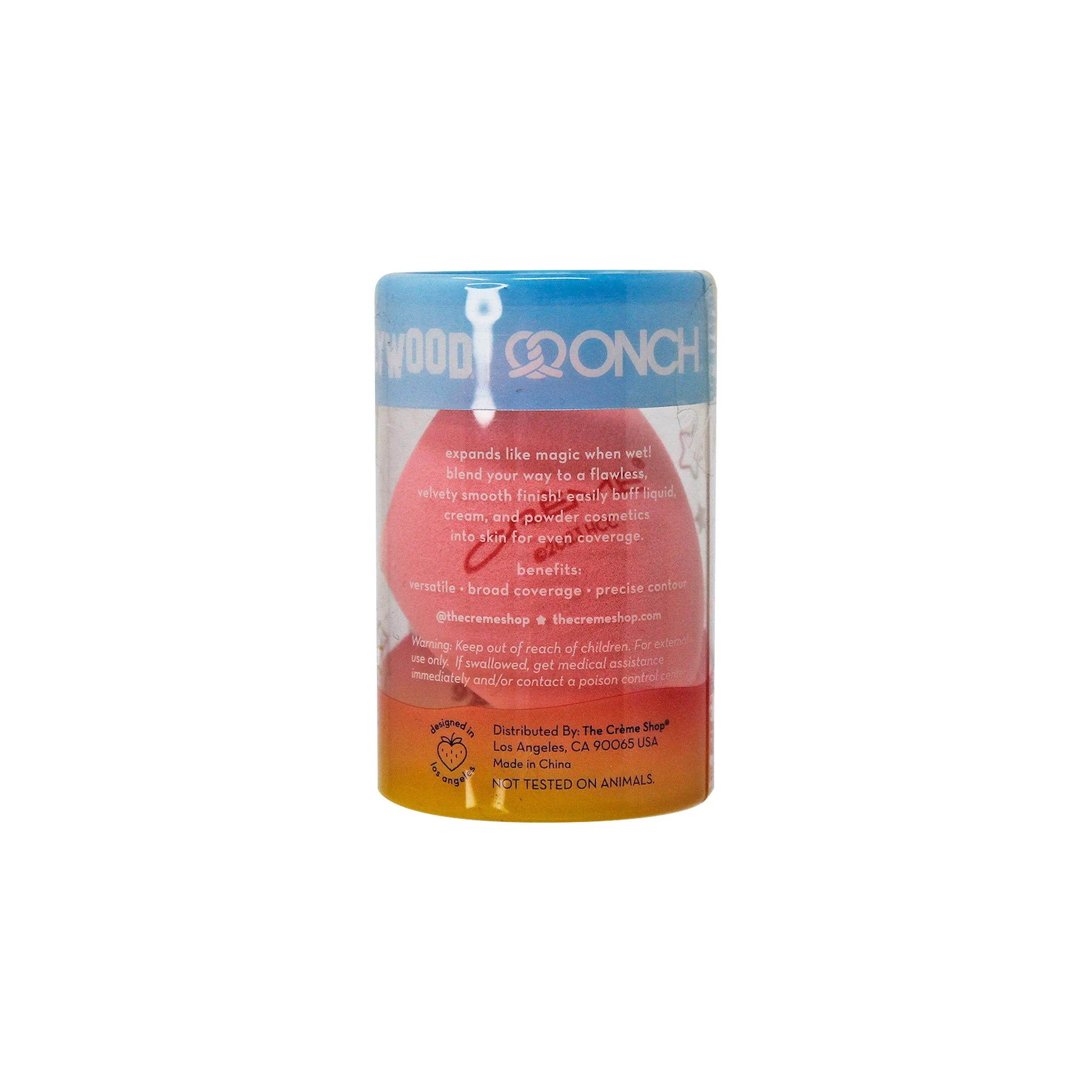 The Crème Shop x Onch® x Hollywood® Studio Finish Edge Cut Makeup Sponge