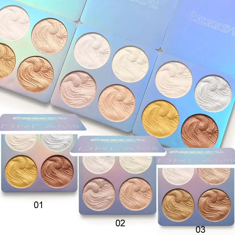 vegan luxury high pigment cruelty free highlighter shimmer powder unique