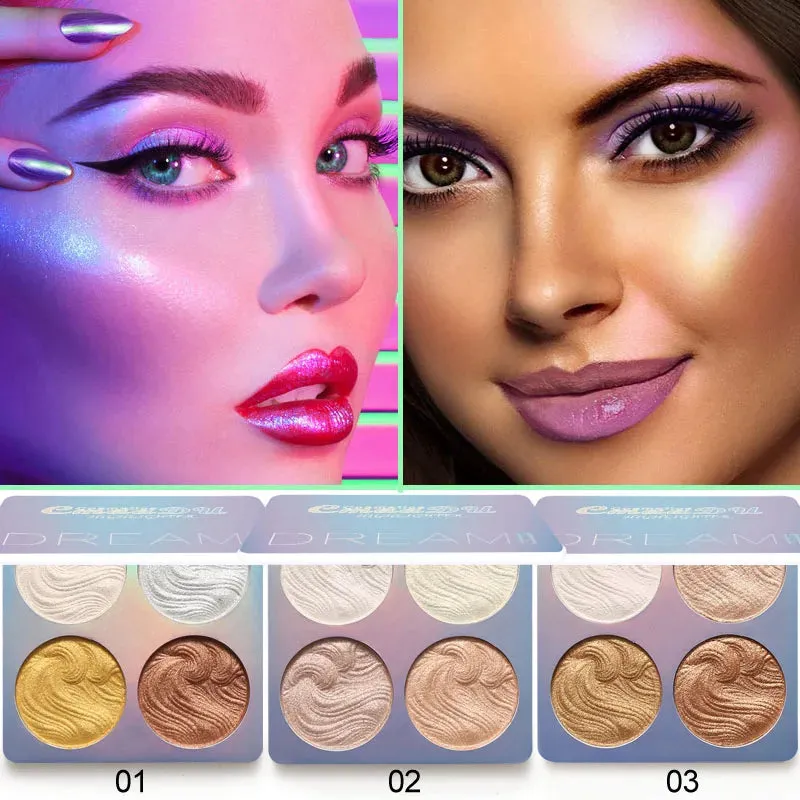 vegan luxury high pigment cruelty free highlighter shimmer powder unique