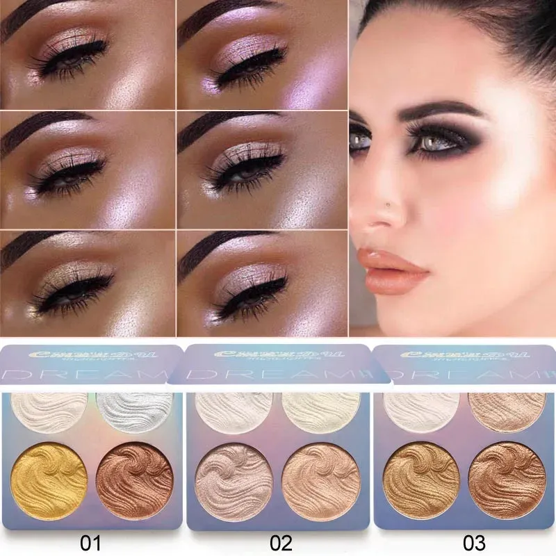 vegan luxury high pigment cruelty free highlighter shimmer powder unique