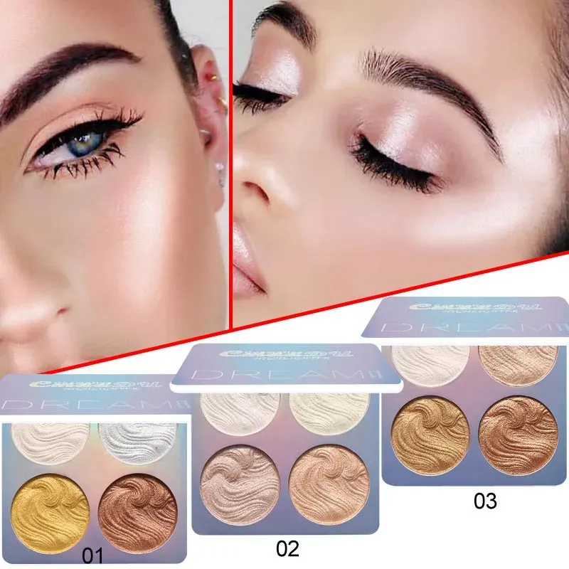 vegan luxury high pigment cruelty free highlighter shimmer powder unique
